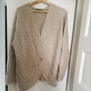 Additionelle 4X Wool blend Cardigan
